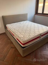Letto contenitor  color tortorin buone condozioni