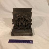 Portalettere Scrivania Vintage Metallo Art Nouveau