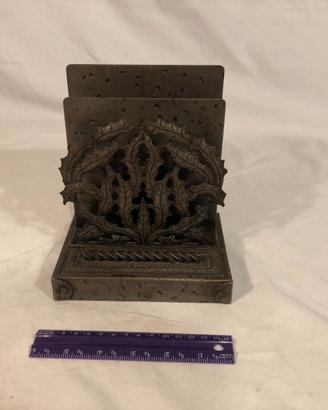 Portalettere Scrivania Vintage Metallo Art Nouveau