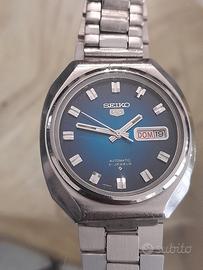 seiko 5 vintage blu
