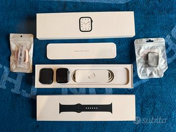 Apple Watch 7 45mm Midnight GPS - Cinturino NUOVO