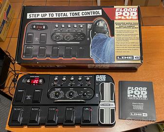 LINE6 Floor POD Plus Pedaliera multieffetti chitar