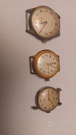 set  3 orologi vintage