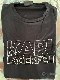 T-shirt KARL LAGERFELD originale – Nera L