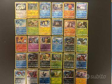 100 Pokemon reverse holo selezionate