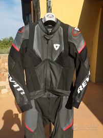 tuta moto 52 divisibile come NUOVA in pelle