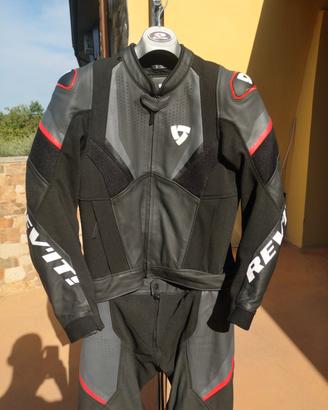 tuta moto 52 divisibile come NUOVA in pelle
