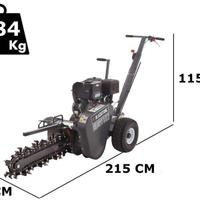 Catenaria a scoppio BlackStone TS420L - profondità
