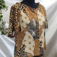 Vestito donna completo 2 pezzi top camicia e gonna
