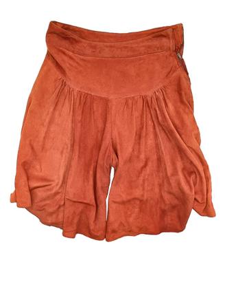 GIORGIO ARMANI, GONNA PANTALONE, 100% PELLE, 44