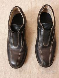 Tod's Gommino 42 pelle nera slip-on lusso