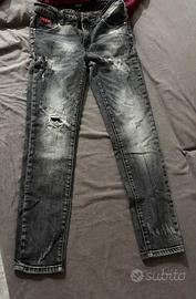 jeans ds2 patch rosso icon  prezzo 45€ trattabile 