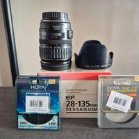 Obiettivo Canon EF 28-135mm f/3.5-5.6 IS USM usato