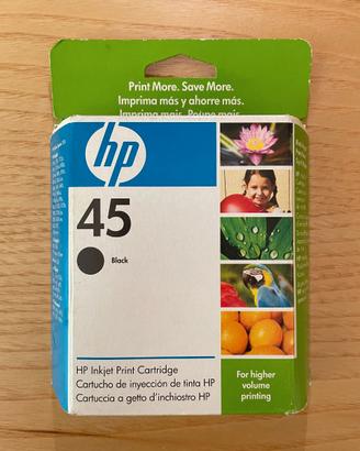 Cartuccia HP 45 nero originale nuova sigill.