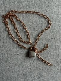 Collana DoDo “Legami” in oro rosa.