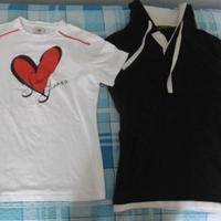2 maglie estive giovane ragazzo adulto tutto 3 eur