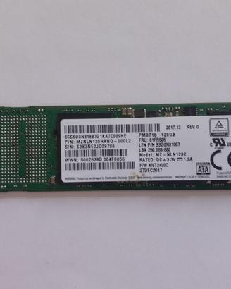 SSD Samsung 128 GB 100% OK