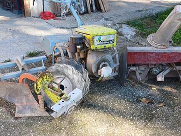 motocoltivatore spazzaneve 