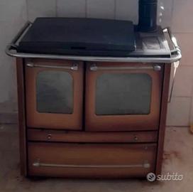 Termo stufa cucina a legna NORDICA “Termo Sovrana”