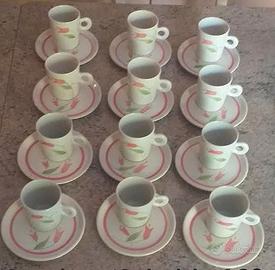 Servizio caffè 12 pz + Caffettiera moka NUOVI