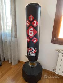 Sacco da boxe autoportante da 1,8 m