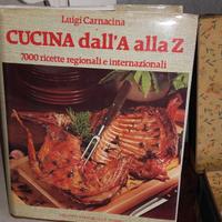 Libri ricette Cucina dall'A alla Z Luigi Carnacina