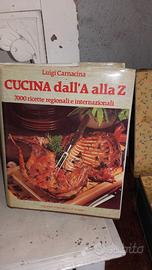Libri ricette Cucina dall'A alla Z Luigi Carnacina
