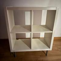 Libreria bianca a 4 ripiani