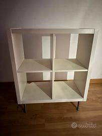 Libreria bianca a 4 ripiani