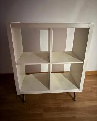 Libreria bianca a 4 ripiani