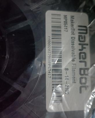 makerbot dissolvable filament