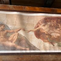 Quadro raffigurante “La Creazione di Adamo”