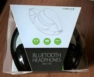 CUFFIE FOREVER BHS-100 Bluetooth 2 kit Nuove Imb.