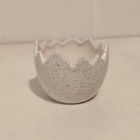 Vaso in ceramica bianco