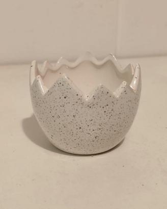 Vaso in ceramica bianco