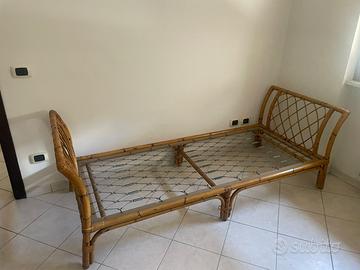 RETE DA LETTO SINGOLO IN BAMBÙ