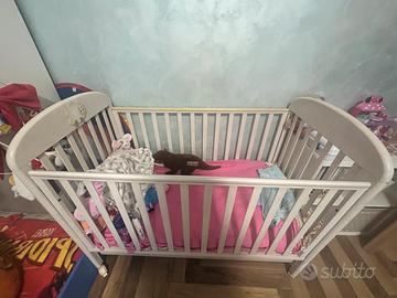 Lettino azur con materasso