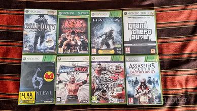 📀 Lotto Giochi Xbox 360 (8 titoli, classici e bes