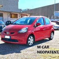 Toyota Aygo 1.0 5 porte NEOPATENTATI