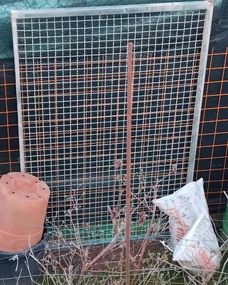 Pannello ferro zincato rete