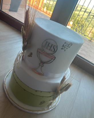 Torta scenografica prima comunione