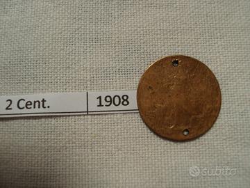 2 Centesimi 1908