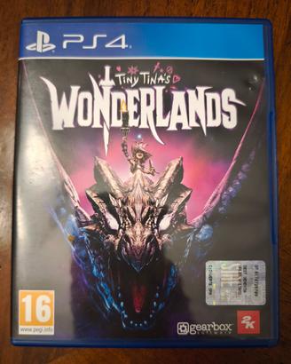"Tiny Tina's Wonderlands" PS 4.