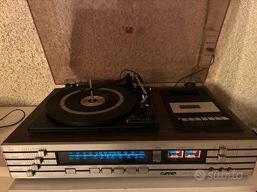 Giradischi Clipper Music Center vintage