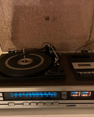 Giradischi Clipper Music Center vintage