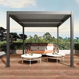 PERGOLA BIOCLIMATICA ALLUMINIO 3x3 3x4 4X4 3x6