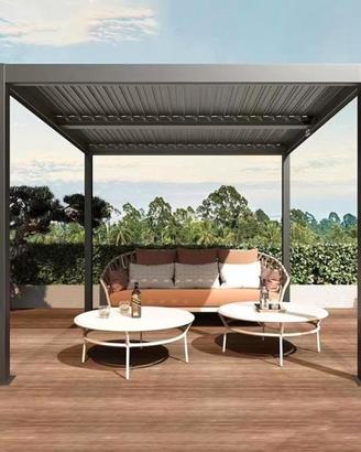 PERGOLA BIOCLIMATICA ALLUMINIO 3x3 3x4 4X4 3x6