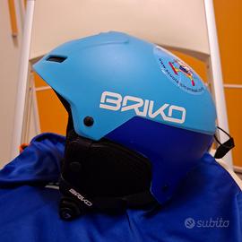 casco sci  Briko junior taglia S + occhiali da sci