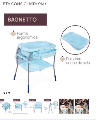 Fasciatoio con vaschetta Chicco