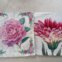 2 copri cuscini in gobelin